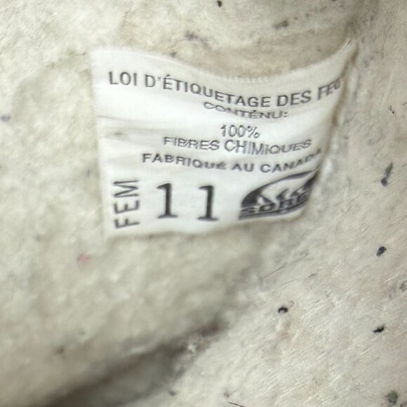 Vintage Sorel women's winter boots 11 faux fur - Picture 10 of 10